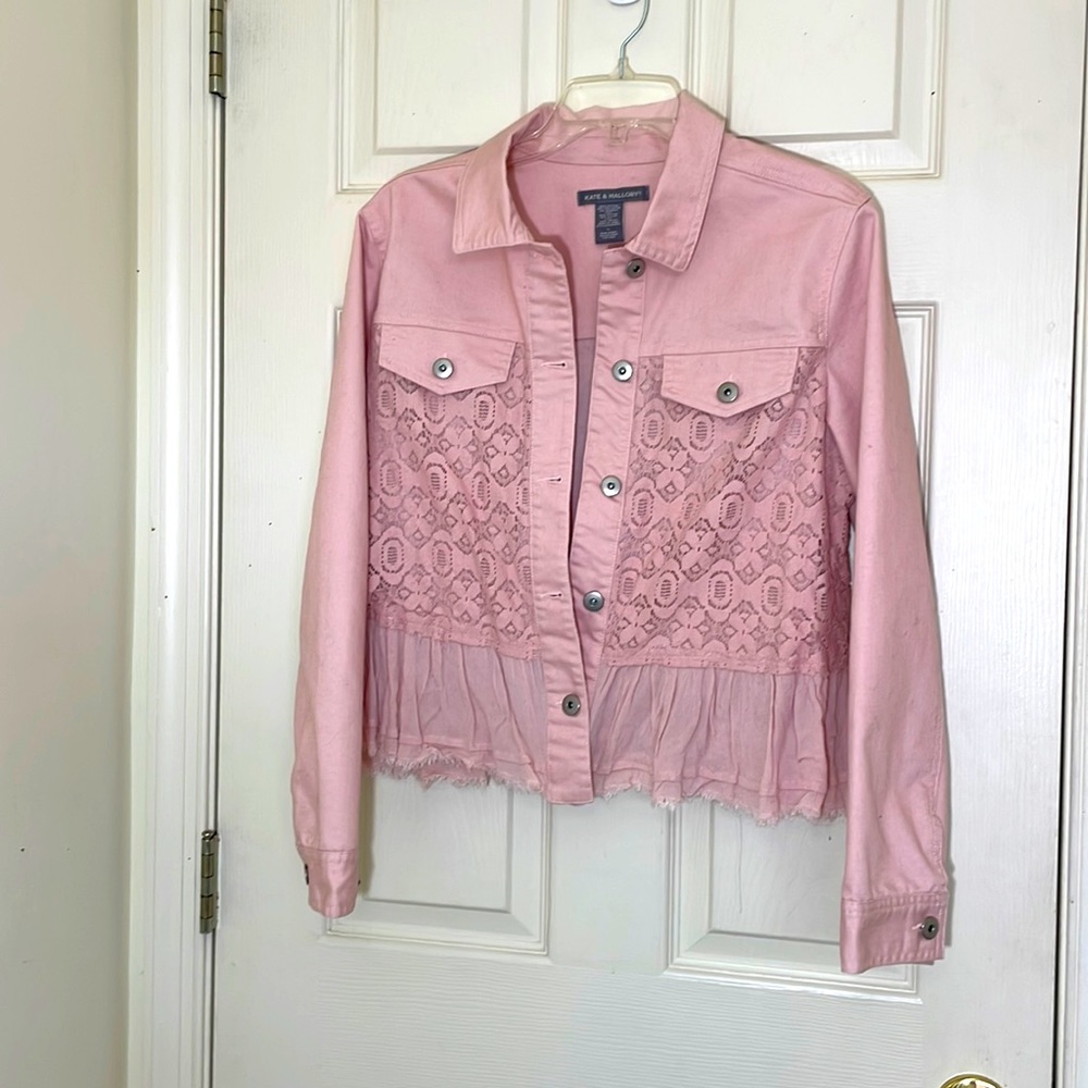 Kate & Mallory Pink Jean Jacket